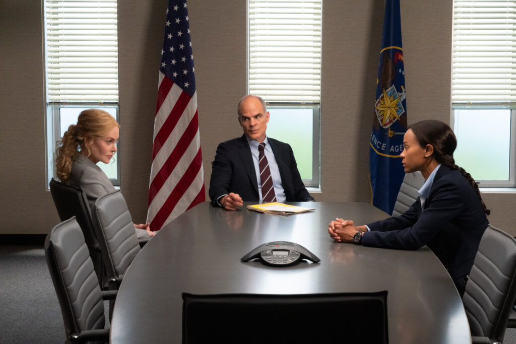 Zoe Saldana, Nicole Kidman, Michael Kelly